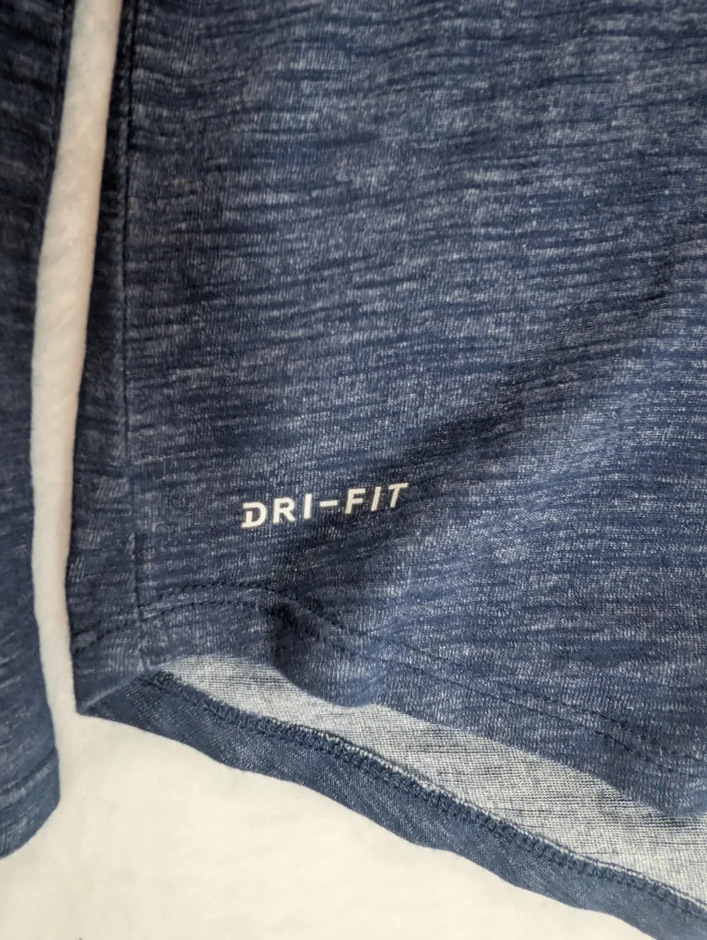 Nike Long Sleeve Dri-FIT  Training Top in Navy Heather S